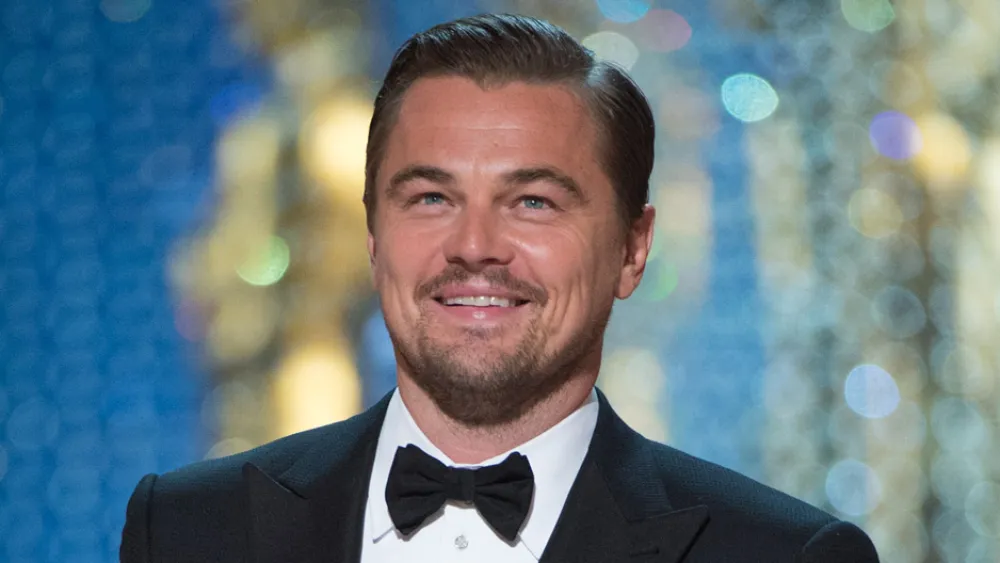 Leonardo DiCaprio Laughing at Oscars